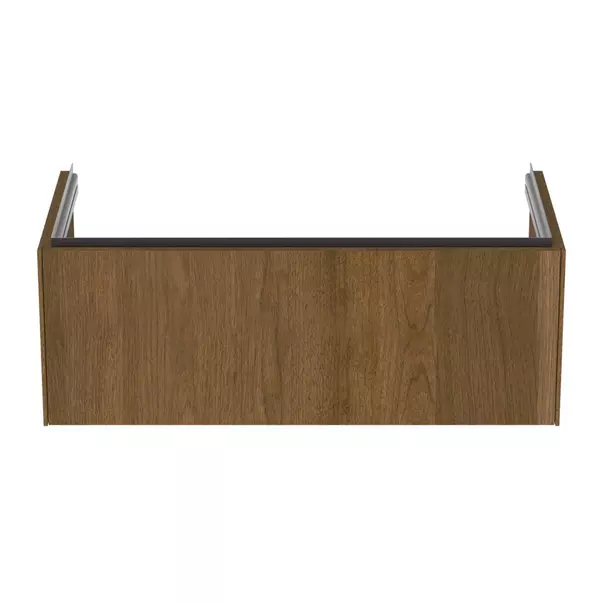Dulap baza suspendat Ideal Standard Atelier Conca 1 sertar finisaj nuc inchis 100 cm [5]