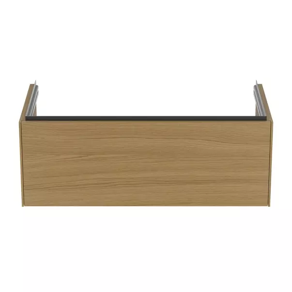 Dulap baza suspendat Ideal Standard Atelier Conca 1 sertar finisaj stejar deschis 100 cm [7]