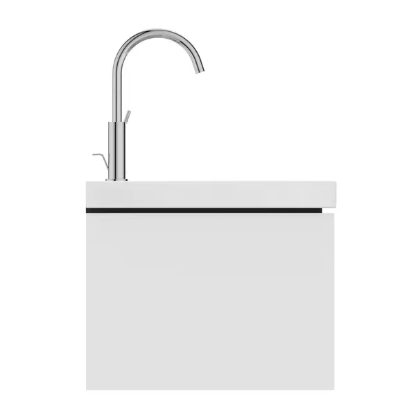 Dulap baza suspendat Ideal Standard Atelier Conca 1 sertar alb mat 120 cm [6]