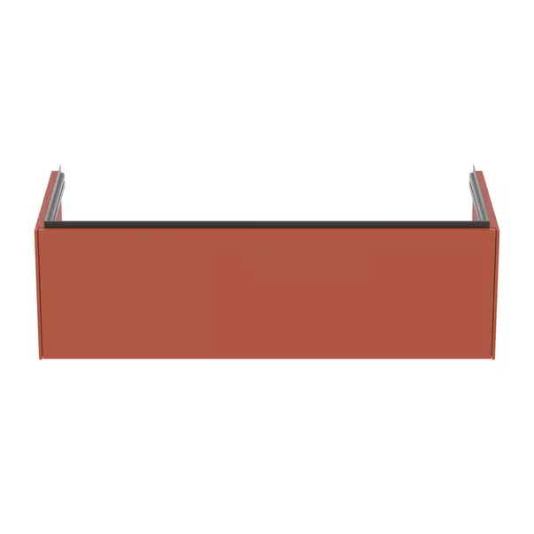 Dulap baza suspendat Ideal Standard Atelier Conca 1 sertar rosu - oranj 120 cm [6]
