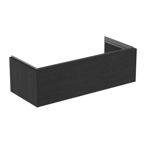 Dulap baza suspendat Ideal Standard Atelier Conca 1 sertar finisaj stejar inchis 120 cm [2]