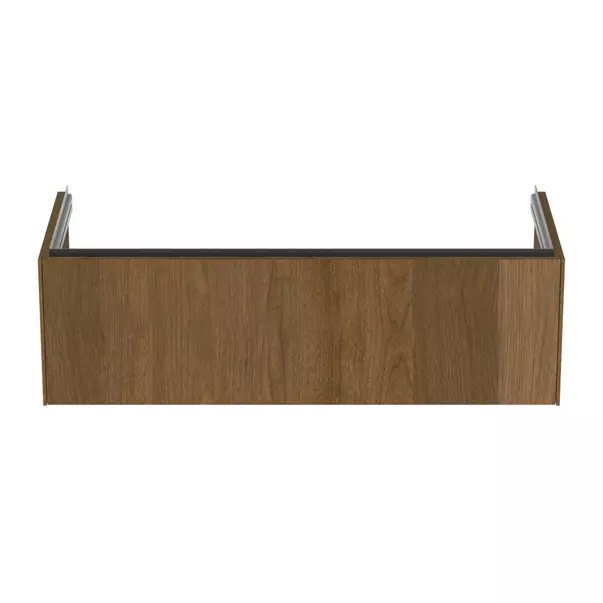 Dulap baza suspendat Ideal Standard Atelier Conca 1 sertar finisaj nuc inchis 120 cm [5]