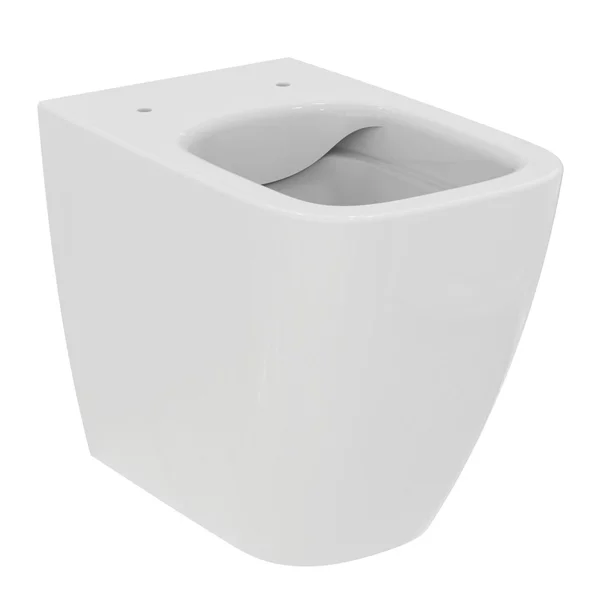 Vase wc suspendate - Vas WC pe pardoseala Ideal Standard i.life B inaltat alb lucios rimless