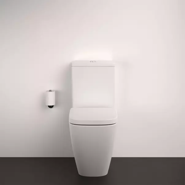 Vas WC pe pardoseala Ideal Standard i.life S Compact rimless alb lucios [3]