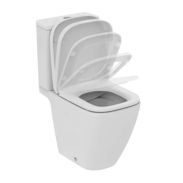 Vas WC pe pardoseala Ideal Standard i.life S Compact rimless alb lucios [9]