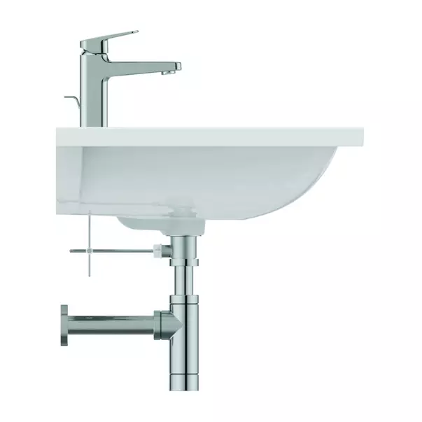 Lavoar suspendat Ideal Standard i.life B alb lucios 101 cm cu orificiu baterie si preaplin [6]