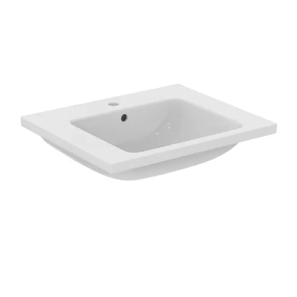Lavoare - Lavoar suspendat Ideal Standard i.life B alb lucios 61 cm cu orificiu baterie si preaplin