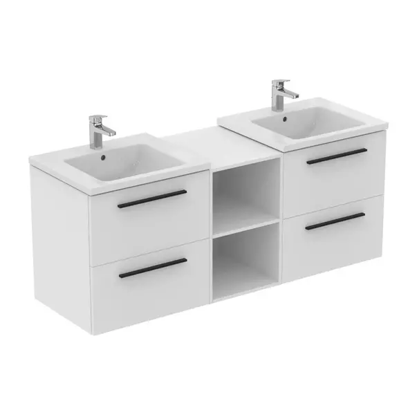 Lavoar suspendat Ideal Standard i.life B alb lucios 61 cm cu orificiu baterie si preaplin [7]