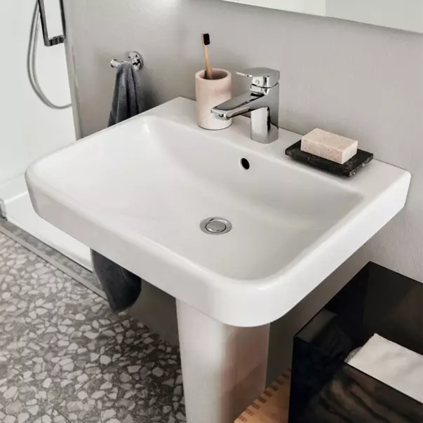 Lavoare - Lavoar suspendat Ideal Standard i.life B alb lucios 50 cm cu orificiu baterie si preaplin
