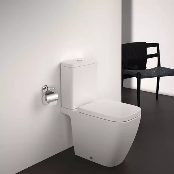 Vas WC pe pardoseala Ideal Standard i.life B alb SmartGuard rimless [2]