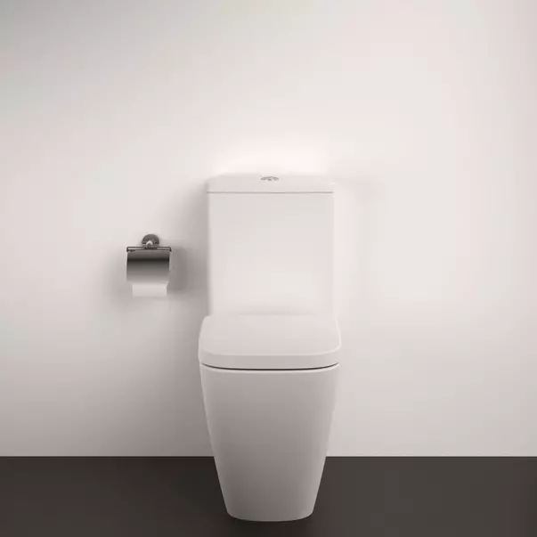 Vas WC pe pardoseala Ideal Standard i.life B alb SmartGuard rimless [4]