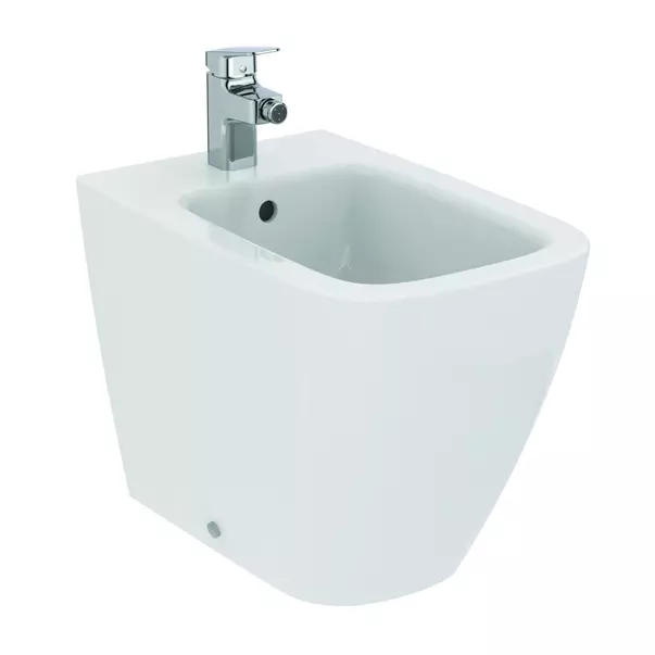 Bideu pe pardoseala Ideal Standard I.life B alb lucios SmartGuard BTW [6]