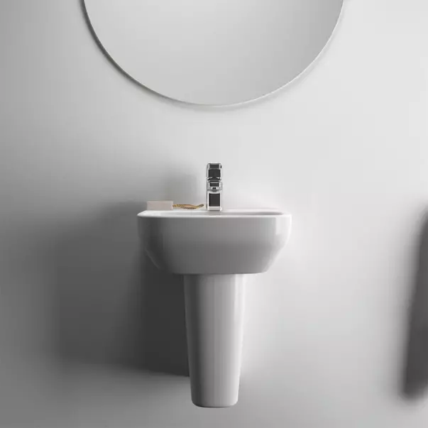 Semipiedestal pentru lavoar Ideal Standard i.life A alb lucios [3]