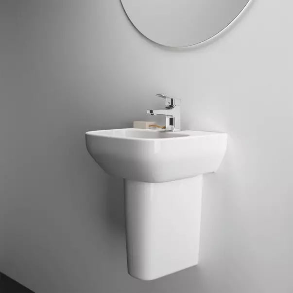 Semipiedestal pentru lavoar Ideal Standard i.life A alb lucios [5]