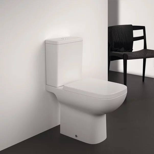 Rezervor pe vas WC Ideal Standard I.life B cu alimentare laterala alb lucios [2]