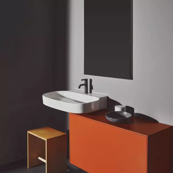 Lavoare pe perete - Lavoar suspendat Ideal Standard Atelier Linda-X 50 cm alb lucios cu orificiu preaplin