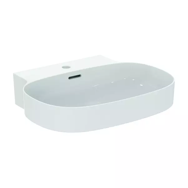 Lavoare pe perete - Lavoar suspendat Ideal Standard Atelier Linda-X 60 cm alb lucios cu orificiu baterie si preaplin