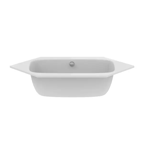 Cada pe colt Ideal Standard i.life hexagonala 190X90 cm alb lucios [2]