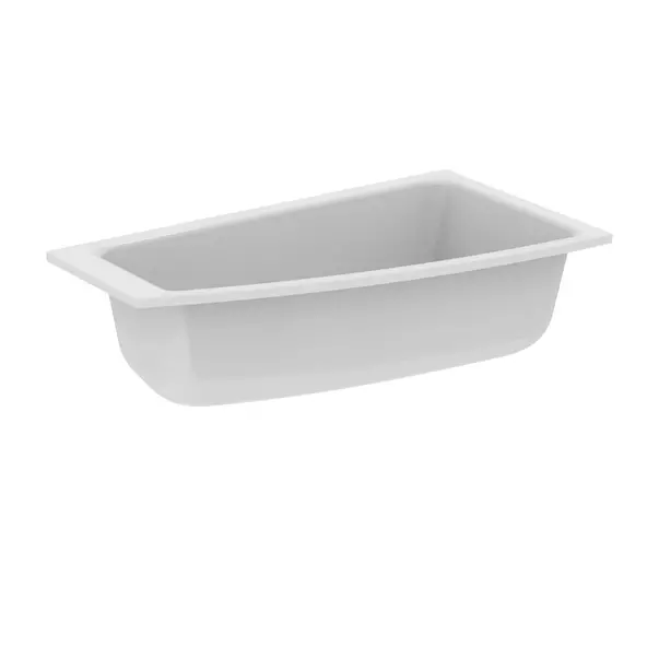 Cazi baie - Cada asimetrica Ideal Standard i.life cu montaj dreapta 160X90 cm alb lucios