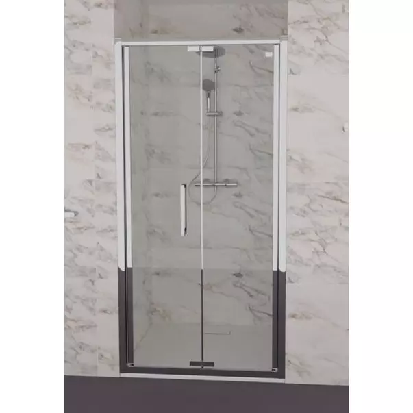 Usa de nisa pliabila Ideal Standard i.life 80 cm sticla 8 mm argintiu [2]