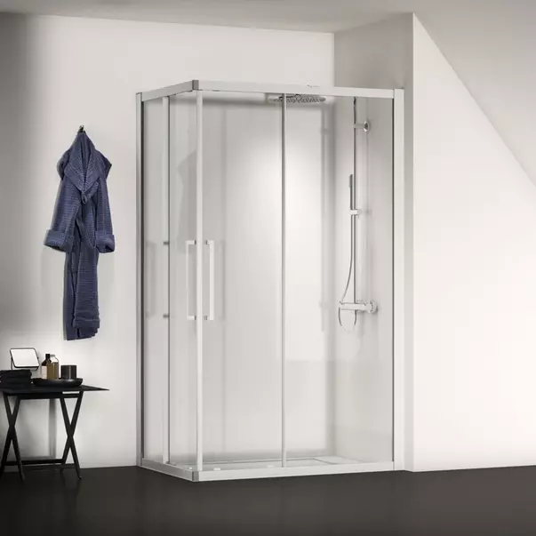Usi culisante - Usa de nisa culisanta Ideal Standard i.life 80 cm sticla 8 mm argintiu