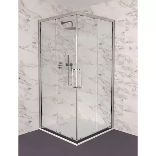 Usa de nisa culisanta Ideal Standard i.life 110 cm sticla 8 mm argintiu [2]