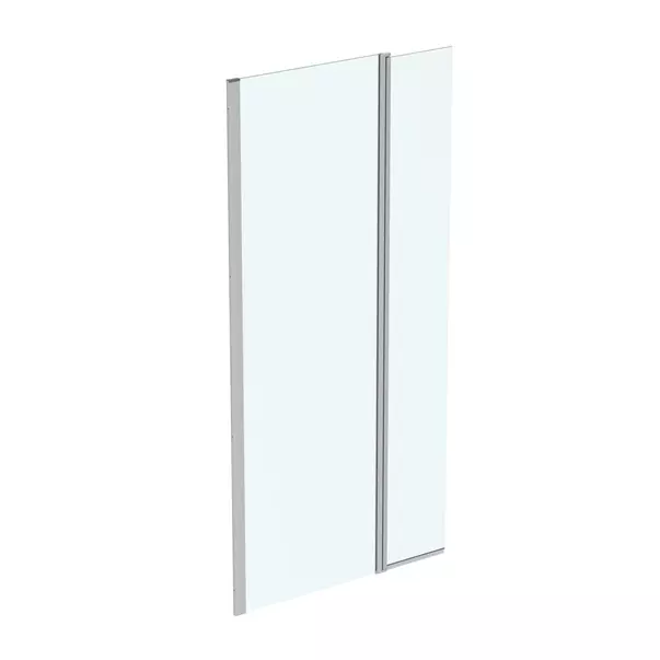 Paravan de dus - Paravan de dus tip Walk-in Ideal Standard i.life cu parte pivotanta 120x200 cm profil argintiu