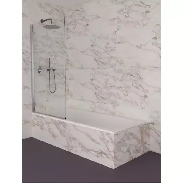 Paravan de cada batant Ideal Standard i.life 82x150 cm sticla 8 mm argintiu stanga [2]