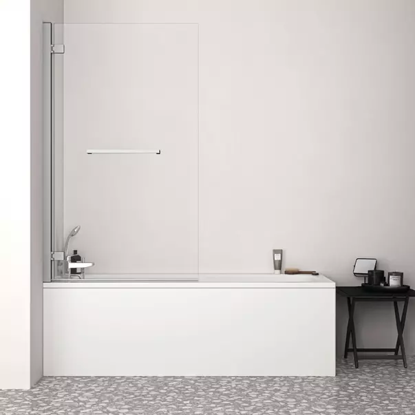 Paravan de cada batant Ideal Standard i.life 90x150 cm suport prosop argintiu dreapta [3]