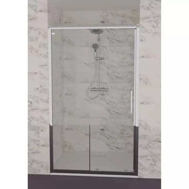 Usa de nisa glisanta Ideal Standard i.life 120 cm sticla 8 mm argintiu [4]