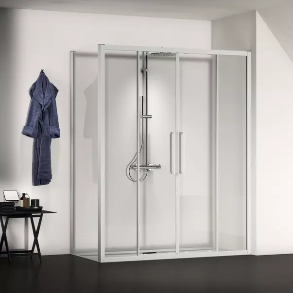 Usi culisante - Usa de nisa glisanta Ideal Standard i.life 160 cm sticla 8 mm argintiu