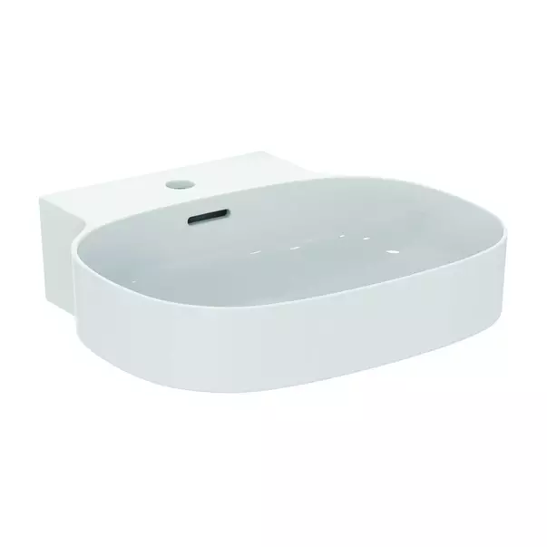 Lavoar suspendat Ideal Standard Atelier Linda-X cu orificiu baterie si preaplin 50 cm alb lucios [2]
