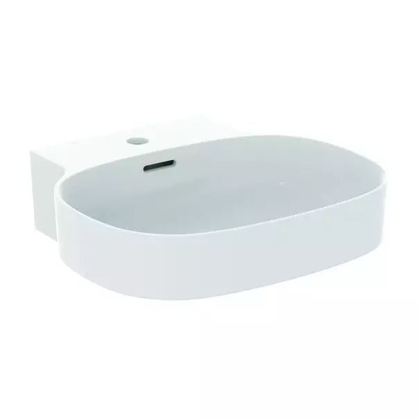 Lavoare pe perete - Lavoar suspendat Ideal Standard Atelier Linda-X cu orificiu baterie si preaplin 50 cm alb mat