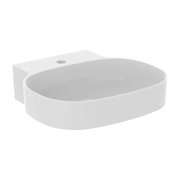 Lavoare pe perete - Lavoar suspendat Ideal Standard Atelier Linda-X alb mat 50 cm cu orificiu baterie