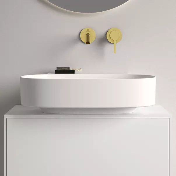 Lavoar suspendat Ideal Standard Atelier Linda-X 50 cm alb lucios [7]