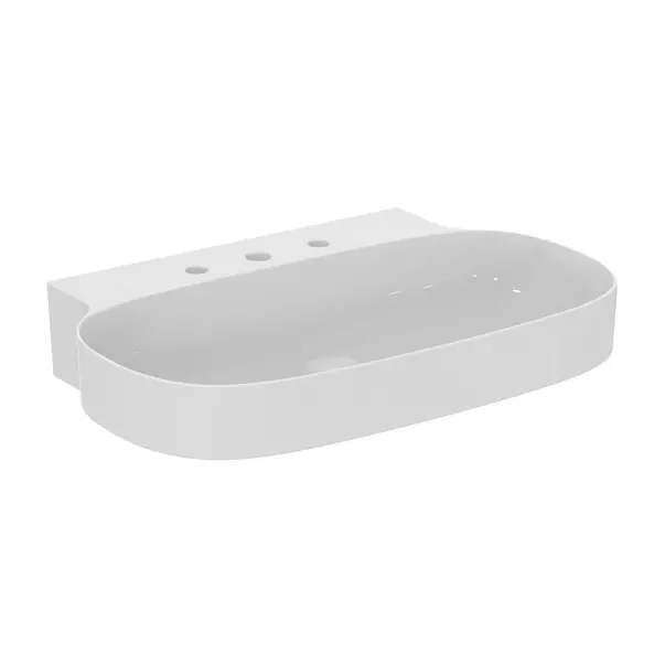 Lavoare pe perete - Lavoar suspendat Ideal Standard Atelier Linda-X alb lucios 75 cm cu 3 orificii baterie