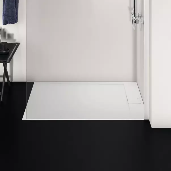 Cadita de dus dreptunghiulara Ideal Standard i.life Ultra Flat S alb pur 120x80 cm [6]