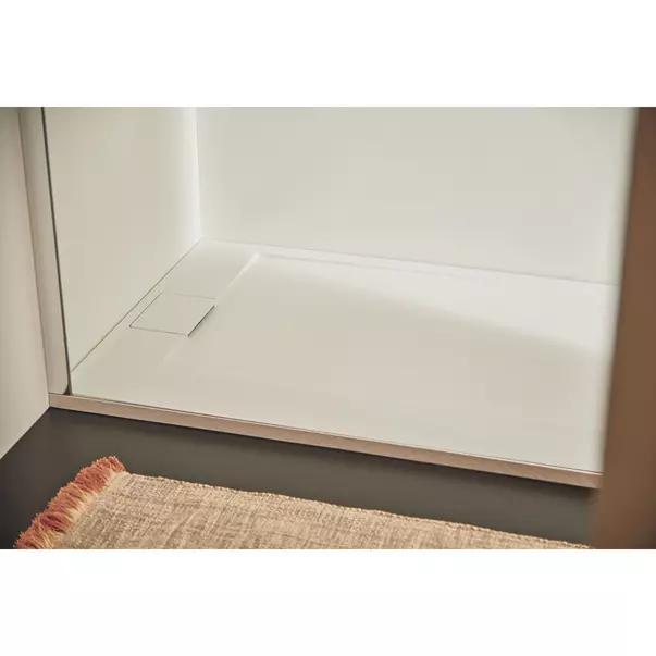 Cadita de dus dreptunghiulara Ideal Standard i.life Ultra Flat S alb pur 120x80 cm [8]