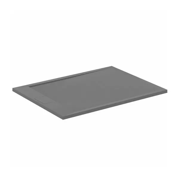 Cabine de dus dreptunghiulare - Cadita de dus dreptunghiulara Ideal Standard i.life Ultra Flat S gri asfaltic 120x80 cm