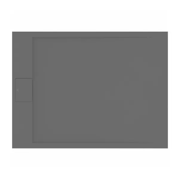 Cadita de dus dreptunghiulara Ideal Standard i.life Ultra Flat S gri asfaltic 120x80 cm [4]