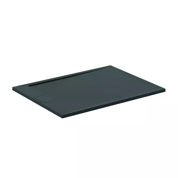 Cabine de dus dreptunghiulare - Cadita de dus dreptunghiulara Ideal Standard i.life Ultra Flat S negru intens 120x80 cm