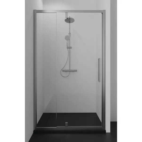 Cadita de dus dreptunghiulara Ideal Standard i.life Ultra Flat S negru intens 120x80 cm [5]