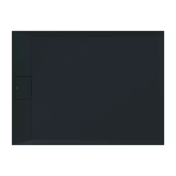 Cadita de dus dreptunghiulara Ideal Standard i.life Ultra Flat S negru intens 120x80 cm [7]
