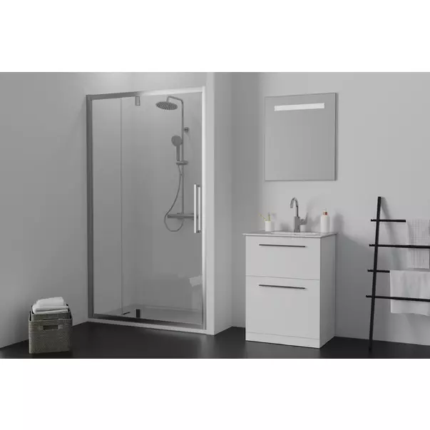 Cadita de dus dreptunghiulara Ideal Standard i.life Ultra Flat S alb pur 120x90 cm [7]