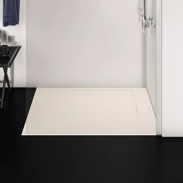 Cabine de dus dreptunghiulare - Cadita de dus dreptunghiulara Ideal Standard i.life Ultra Flat S nisipiu 120x90 cm