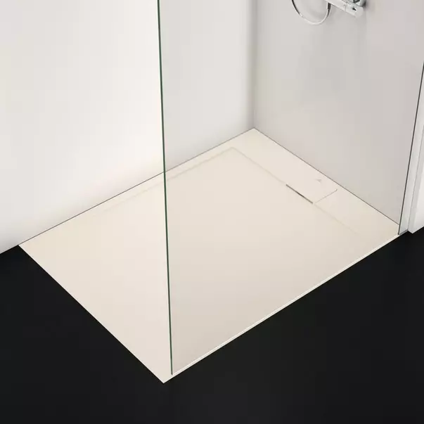 Cadita de dus dreptunghiulara Ideal Standard i.life Ultra Flat S nisipiu 120x90 cm [3]