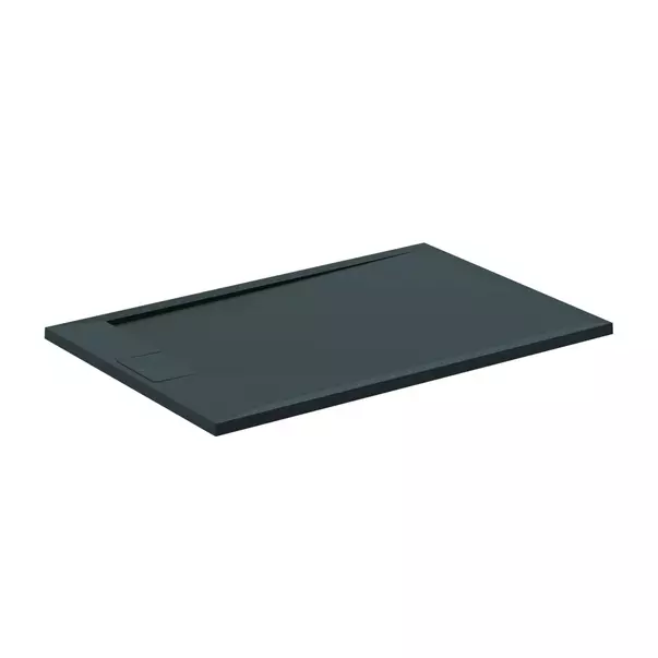Cabine de dus dreptunghiulare - Cadita de dus dreptunghiulara Ideal Standard i.life Ultra Flat S negru intens 120x90 cm
