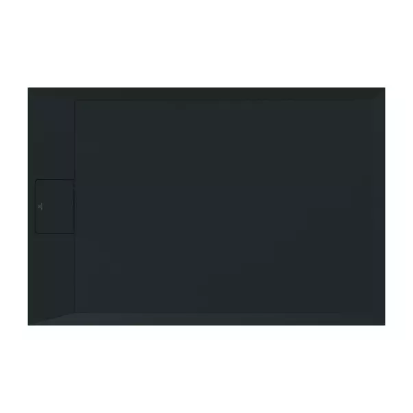 Cadita de dus dreptunghiulara Ideal Standard i.life Ultra Flat S negru intens 120x90 cm [9]