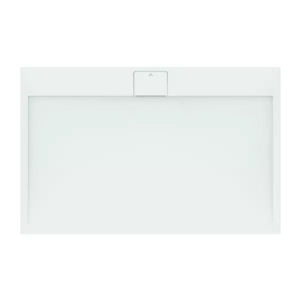Cadita de dus dreptunghiulara Ideal Standard i.life Ultra Flat S alb pur 140x90 cm [4]