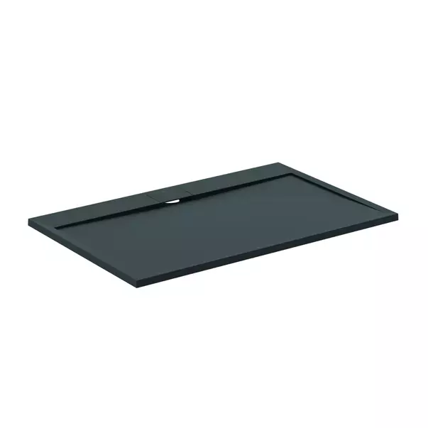 Cabine de dus dreptunghiulare - Cadita de dus dreptunghiulara Ideal Standard i.life Ultra Flat S negru intens 140x90 cm